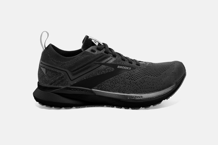 Brooks Ricochet 3 Road Running Shoes - Mens - Black - NJ6947152